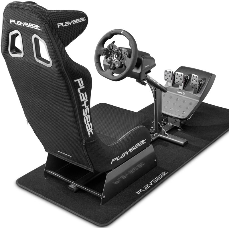 Tapis de jeu Playseat XL avec envers antidérapant, noir