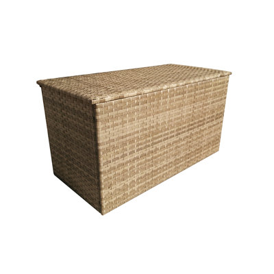 Hokku Designs Water Resistant Wicker Deck Box