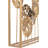 Glam Abstract Wall Decor on Metal