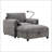 38" Single Sofa With Storage Ottoman-1076409431