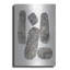 Art mural en métal luxueux «Ballinglen Warm 3 V2» par Piper Rhue, 16 po x 24 po-105146772