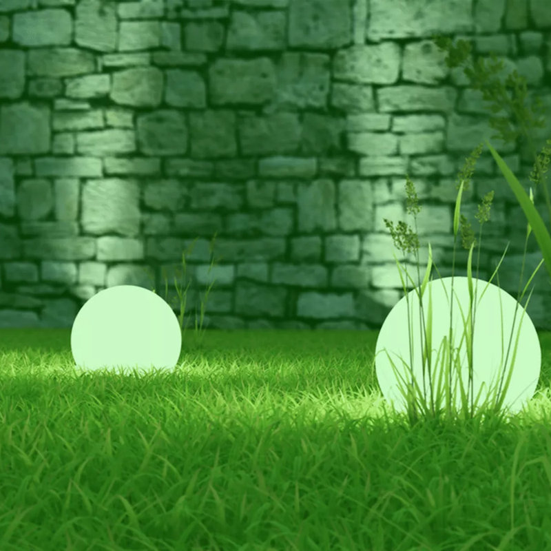 Lystra Deluxe LED Glowing Sphere Decorative Accent Lighting