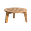 Attol Outdoor Round Teak Coffee Table-11400390