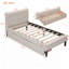 Lit plateforme simple tapissier avec 2 tiroirs-1212572691