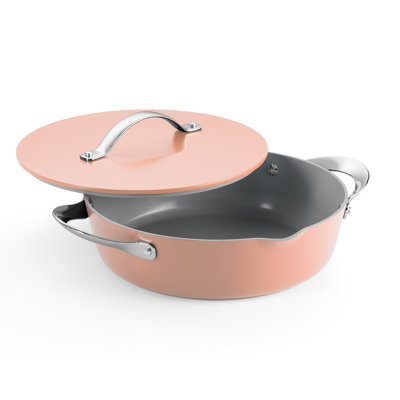 Tramontina Fiora 4.25 Qt Multipurpose Ceramic Non-Stick Pan
