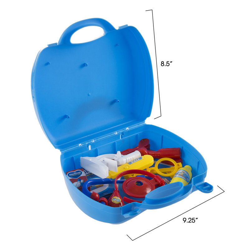 Ensemble 15 pièces de trousse à médecin play
