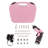 Stalwart 3.6 Volt Lithium Pink Screwdriver Set 45 Piece Pink Tool Set - Cordless Power Tool