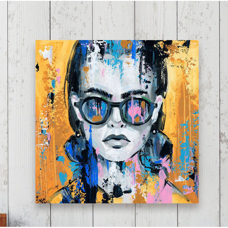 Wrapped Canvas Print, 45cm H x 45cm W