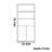 Modern and simple home bookcase