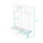 4-in-1 Hall Tree with 2 Drawers, Coat Rack, Storage Shelves and Bench-907359359