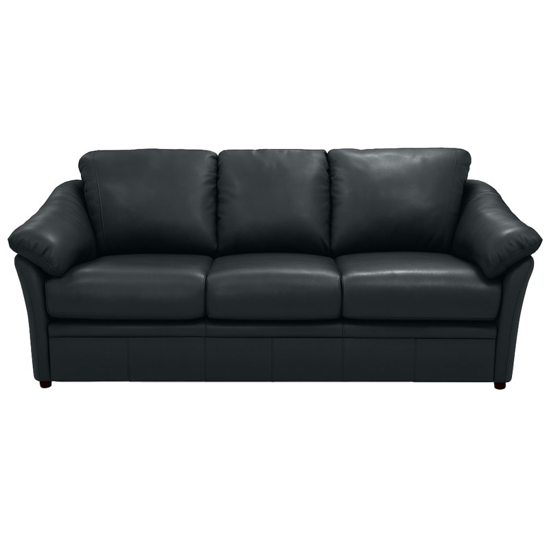 Ramdev Upholstered 80'' Sofa, Blue