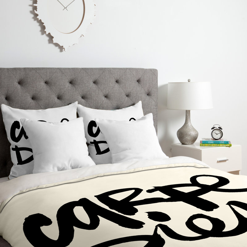 Kal Barteski Polyester Duvet Cover, Queen Duvet Cover + 2 Standard Shams