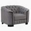 Canapé d'appoint rembourré en velours avec coussin épais et amovible, canapé simple moderne pour les petits espaces et les salons élégants-1783971074