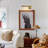 1-Light Dimmable Wall Sconce in Knurling Brass