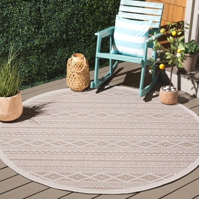 Tapis ivoire / beige Wicker 152