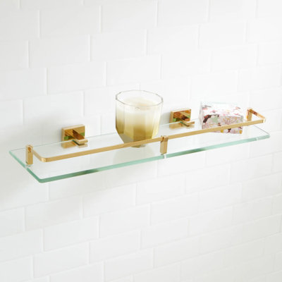 Glass Accent Shelf