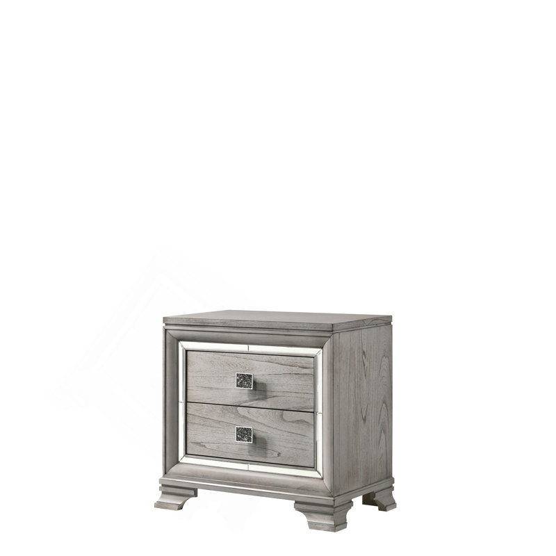 Table de chevet - Gris