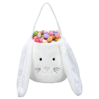 Paniers de Pâques pour enfants, panier de Pâques pour lapin, panier de chasse aux œufs de Pâques, seaux de Pâques pour enfants garçons, sac fourre-tout de lapin de Pâques pour décorations de Pâques, cadeaux de bonbons, rangement pour jouets