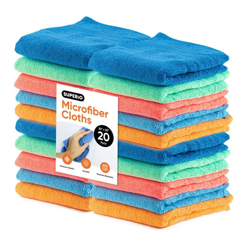 Serviette de nettoyage en microfibre Superio