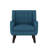 Tufted Linen Upholstered Accent Armchair With Solid Wood Leg-1144270146-1144270145