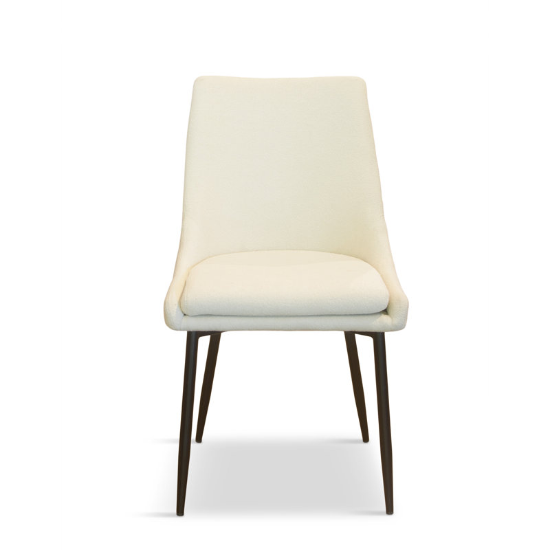 Chaise de salle à manger Meilynn, ensemble de 2, Ivoire