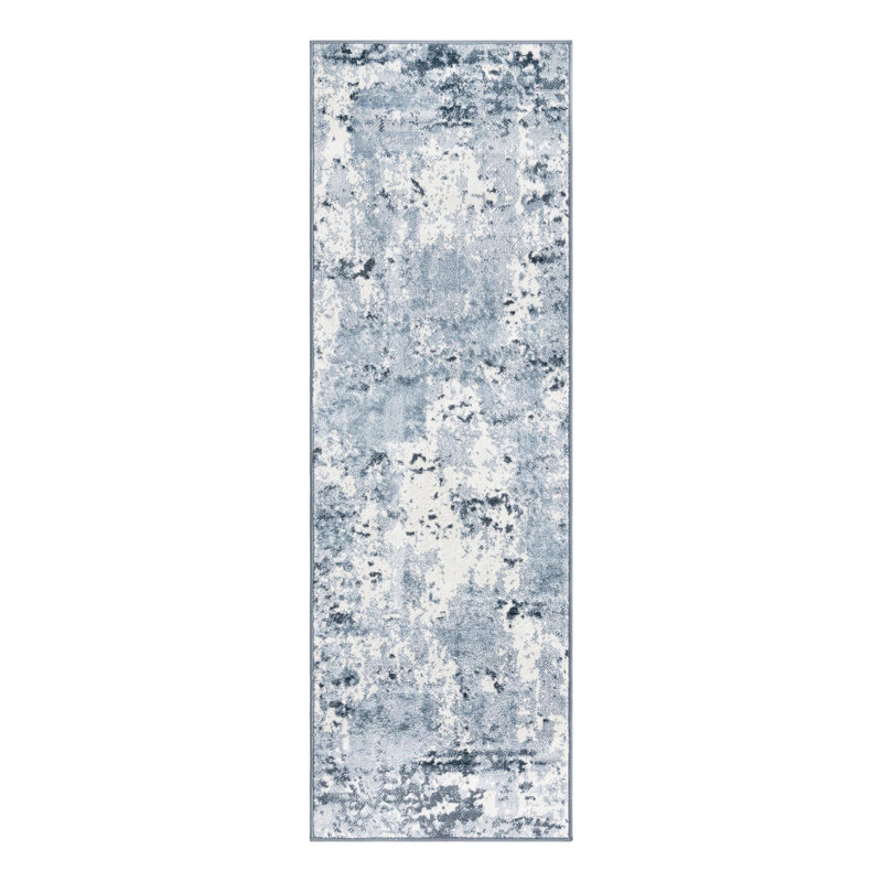 Abstract Area Rug, Oval 243.8 cm x 304.8 cm