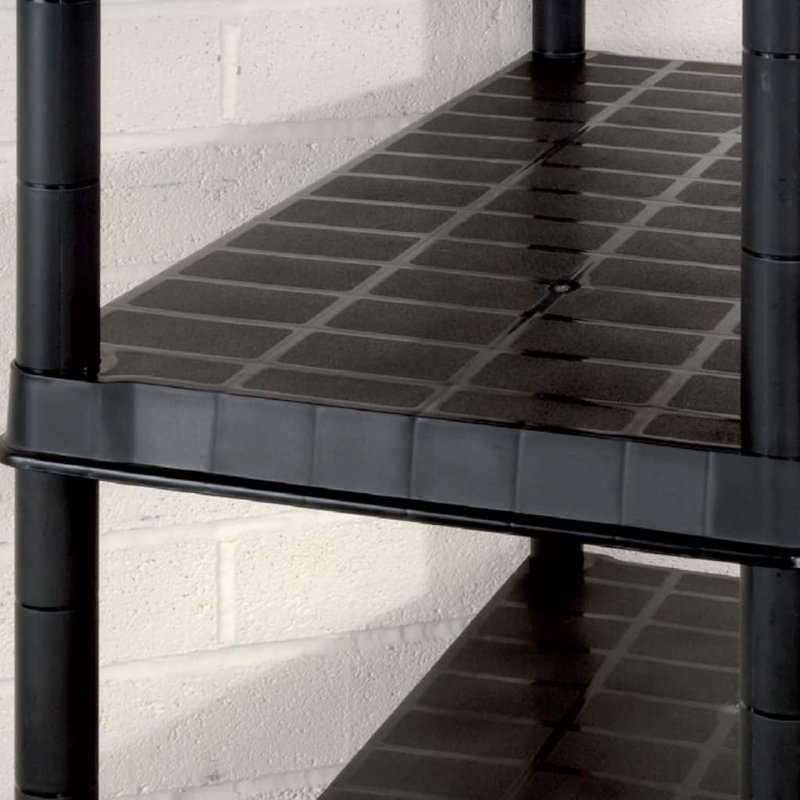 Pawlowski Plastic Shelving Unit, 72.83cm H x 33.46cm W x 40cm D