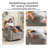 Veya Power Swivel Recliner Chairs With Adjustable Headrest And Armrests, Featuring Massage And Heating Functions-1032764981