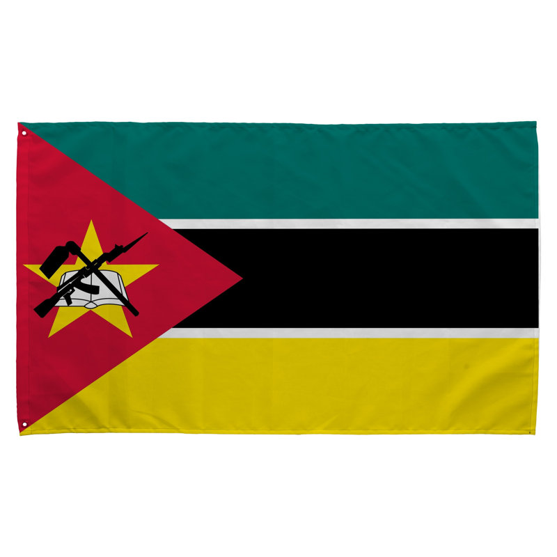 Drapeau du mozambique - drapeau