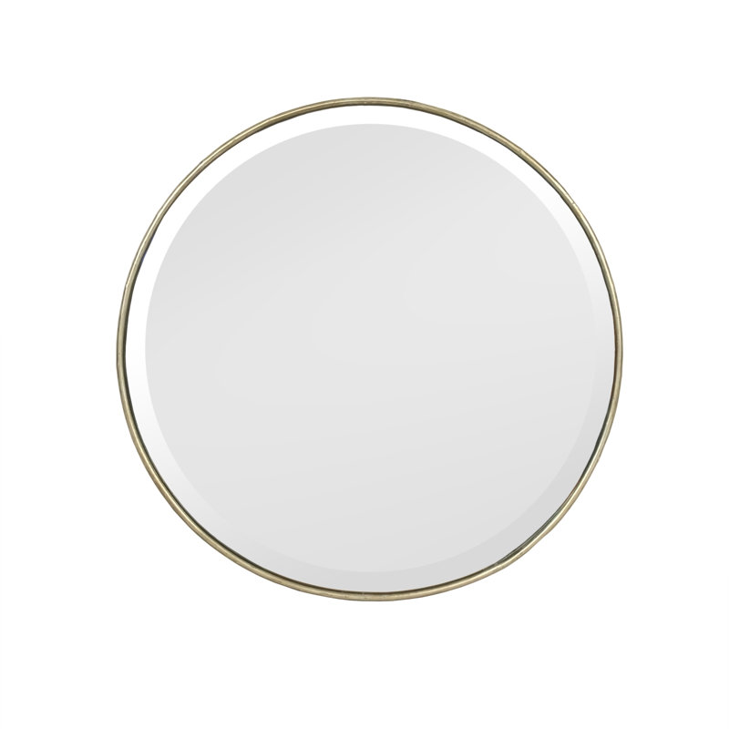 Houser Metal Concave Wall Mirror, 15.75" H x 15.75" W