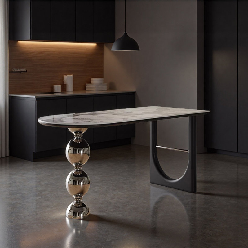 Table de salle à manger Modern, 29.52"H x 55.11"L x 27.55"W