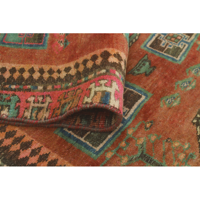Tapis de couloir unique en laine 2 pi 11 po x 9 pi 2 po Merranda 2022
