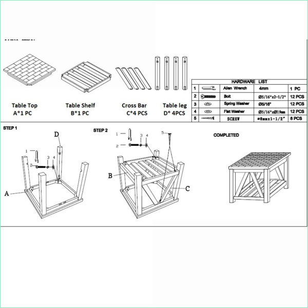 Dimensions du produit