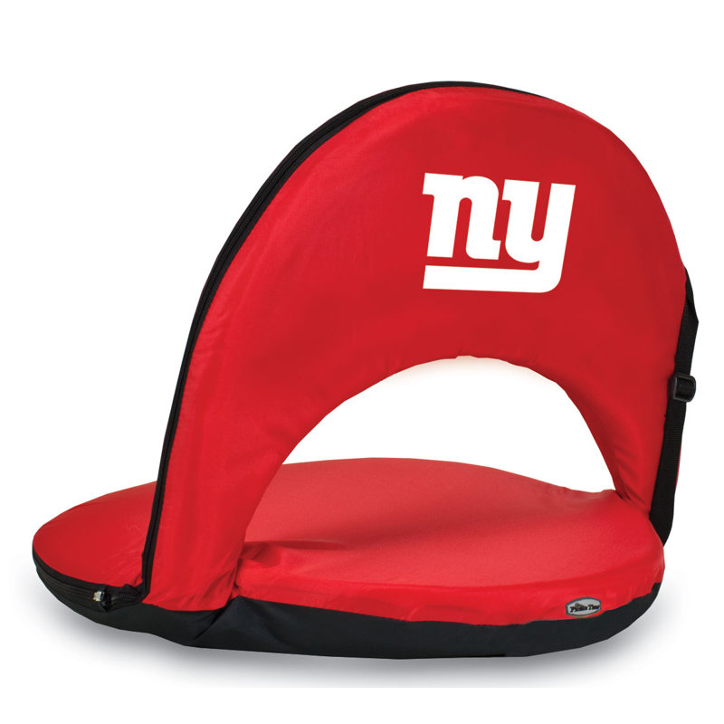 Digital Print Oniva Reclining Folding Stadium Seat, New York Giants, Red