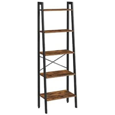 Reitman 172 cm H x 56 cm W Steel Ladder Bookcase