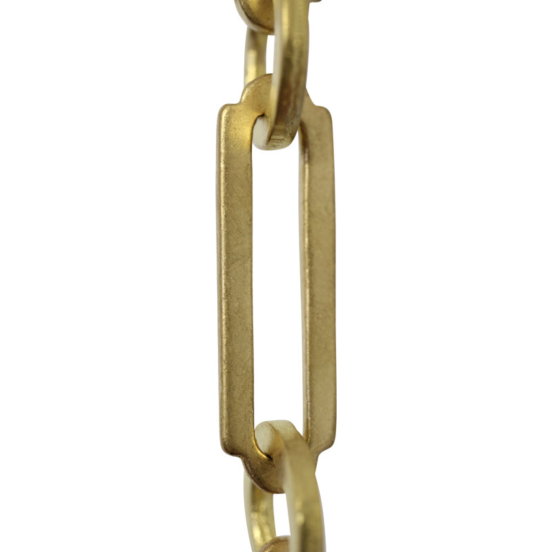 Rectangle Linked Chain, Acid Dipped