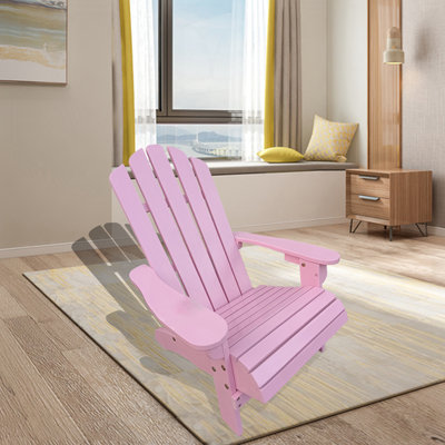Crossan Solid Wood Children's Adirondack Chair