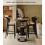 Table de bar multifonctionnelle en pin italien avec rangement-867439563