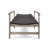 Wicker Chaise Lounge  With Adjustable Backrest