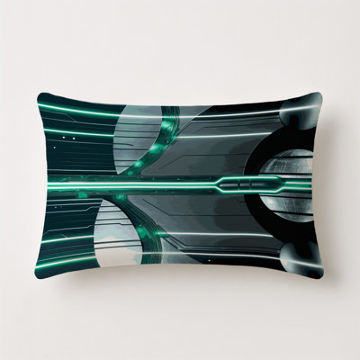 Warp Matrix Indoor And Outdoor Throw Pillow