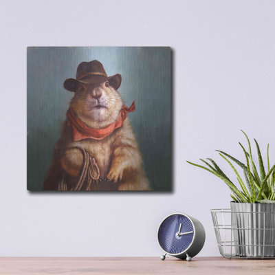 " Underground Cowboy " by Lucia Heffernan Painting Print