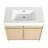 Bathroom Vanity With Resin Sink & Adjustable Shelf. Modern Look, Plywood Cabinet. Soft-Close 36" Freestanding Cabinet Washbasin. Function, Style. Base-1533059923