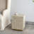 Square Capiz Stool