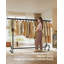 Clothes Rack On Wheels, Heavy-Duty Clothes Rail-1574556573