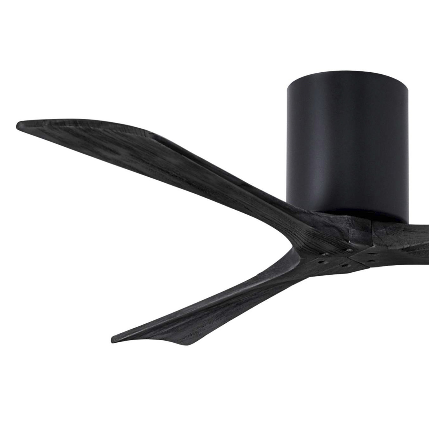 Olivier 72" Ceiling Fan, Matte Black, Matte Black, 52"