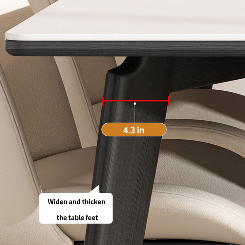 Simple light luxury table and chair