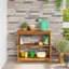 Solid Wood Potting Bench