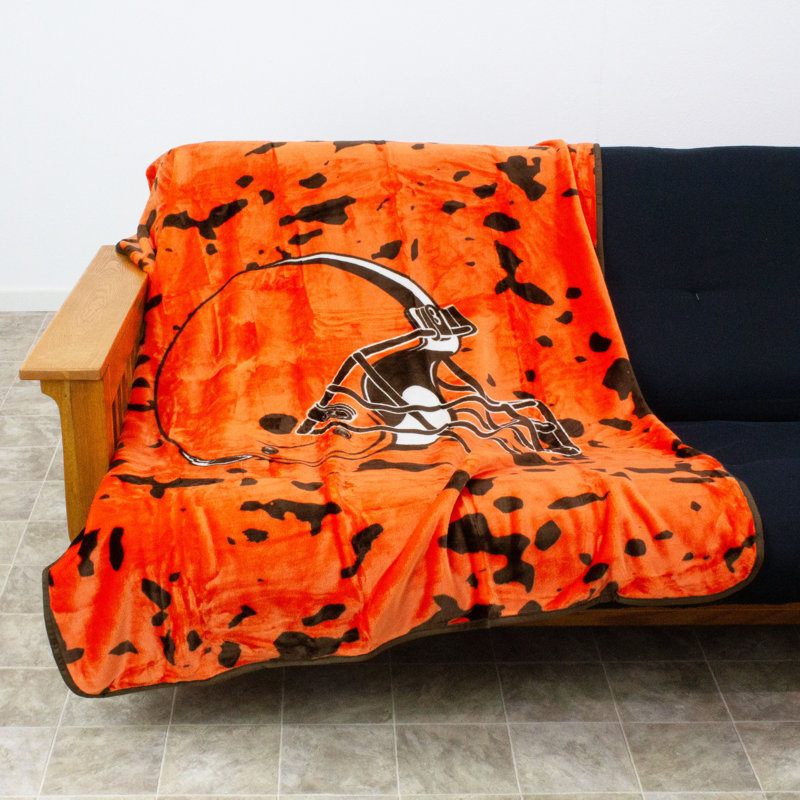 Jeté NFL ultra doux 60 po x 50 po, Cleveland Browns
