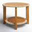 Highclere 24.25'' Teak Outdoor Side Table
