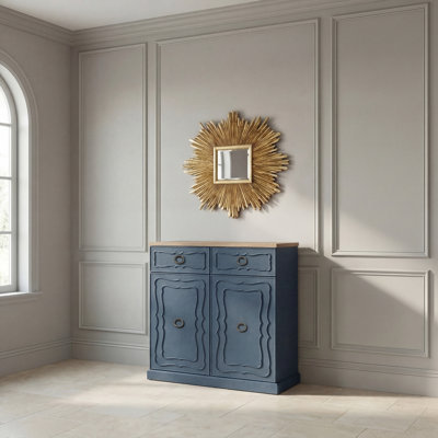 Hibiscus Hall Chest, Indigo